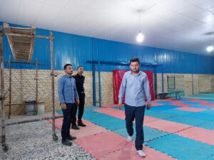 سالن ورزشی دهقاید