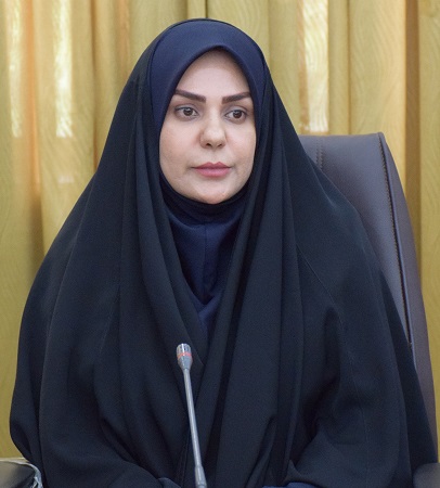 صدیقه سعادتمند بخشدار مرکزی دشتستان