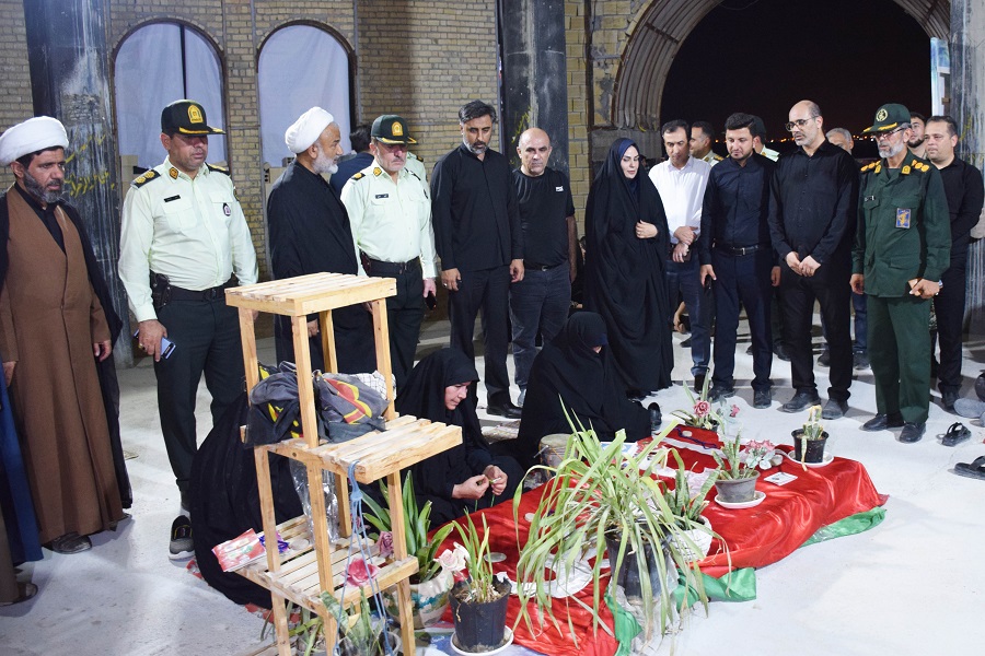 پیاده روی دلدادگان اربعین دهقاید 5