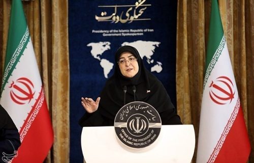 فاطمه مهاجرانی سخنگوی دولت