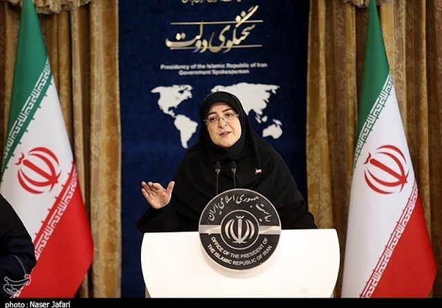 فاطمه مهاجرانی سخنگوی دولت