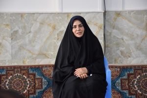 صدیقه سعادتمند بخشدار مرکزی دشتستان