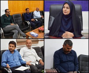 صدیقه سعادتمند بخشدار مرکزی دشتستان - شورا زیارت