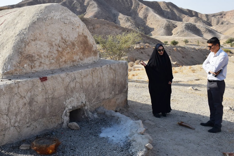 صدیقه سعادتمند - بخشدار مرکزی دشتستان - آب انبار