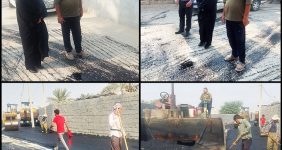 صدیقه سعادتمند - بخشدار مرکزی دشتستان - چاه خانی