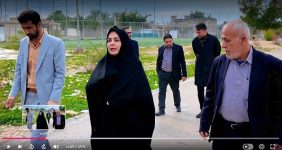 صدیقه سعادتمند - بخشدار مرکزی دشتستان - دهه فجر