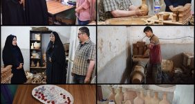 صدیقه سعادتمند بخشدار دشتستان - سیده خدیجه حسینی میراث فرهنگی