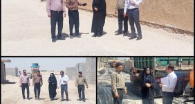 صدیقه سعادتمند - بخشدار مرکزی دشتستان - دهنو زیارت