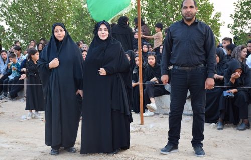 صدیقه سعادتمند - بخشدار مرکزی دشتستان - تعزیه