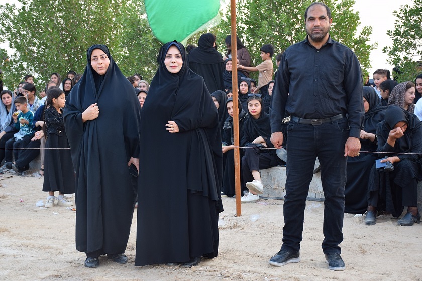 صدیقه سعادتمند - بخشدار مرکزی دشتستان - تعزیه