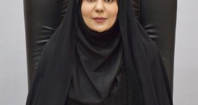 صدیقه سعادتمند بخشدار مرکزی دشتستان