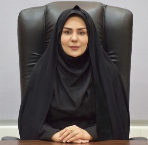 صدیقه سعادتمند بخشدار مرکزی دشتستان