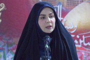 صدیقه سعادتمند بخشدار مرکزی دشتستان - قلعه سفید