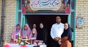 صدیقه سعادتمند بخشدار مرکزی دشتستان - بازگشایی مدارس 2
