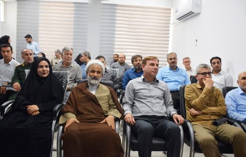 ارسلان زارع استاندار بوشهر - ابراهیم رضایی - صدیقه سعادتمند