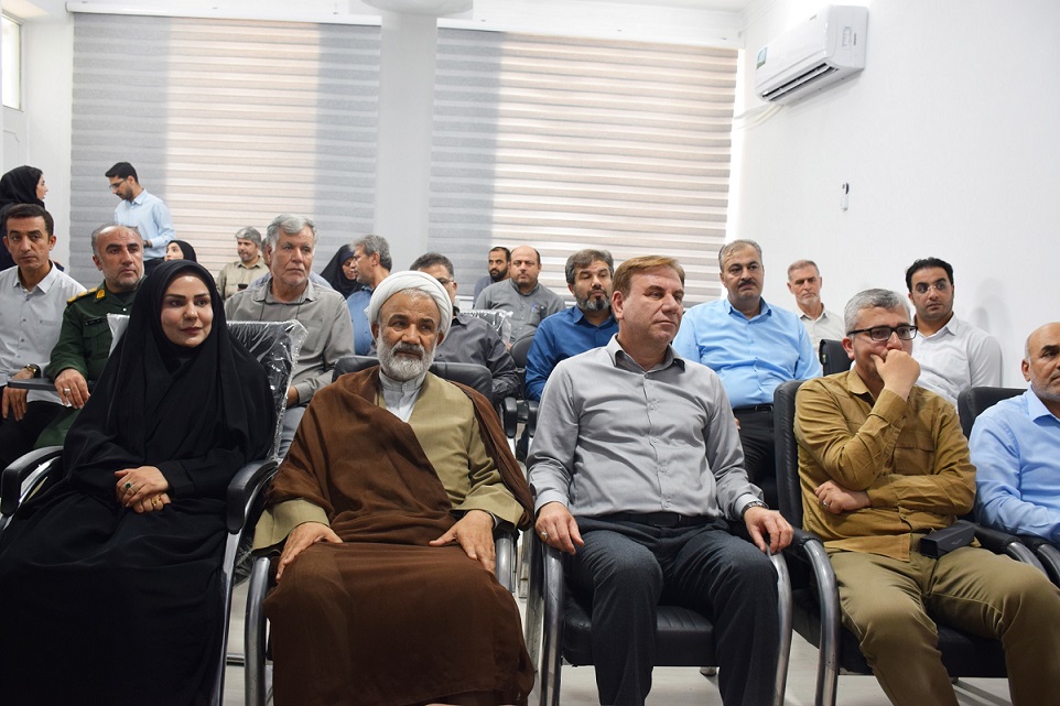 ارسلان زارع استاندار بوشهر - ابراهیم رضایی - صدیقه سعادتمند